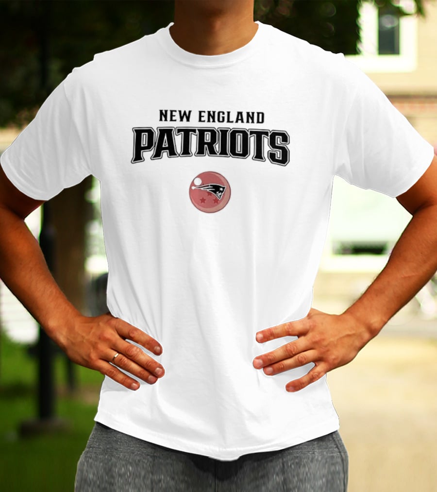 New England Patriots Goku Dragon Ball 2026 Season Mashup T-Shirt
