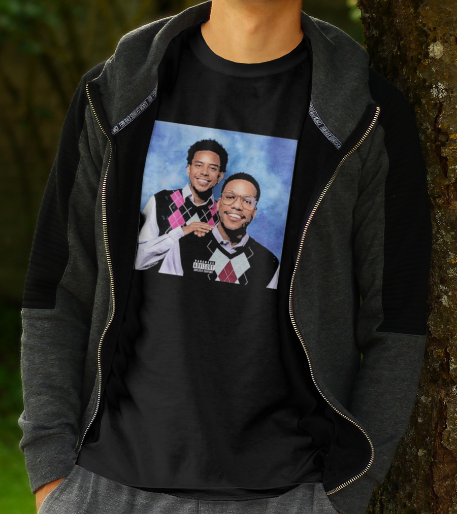 Anderson Paak Cordae Step Brothers Parody Album Cover T-Shirt