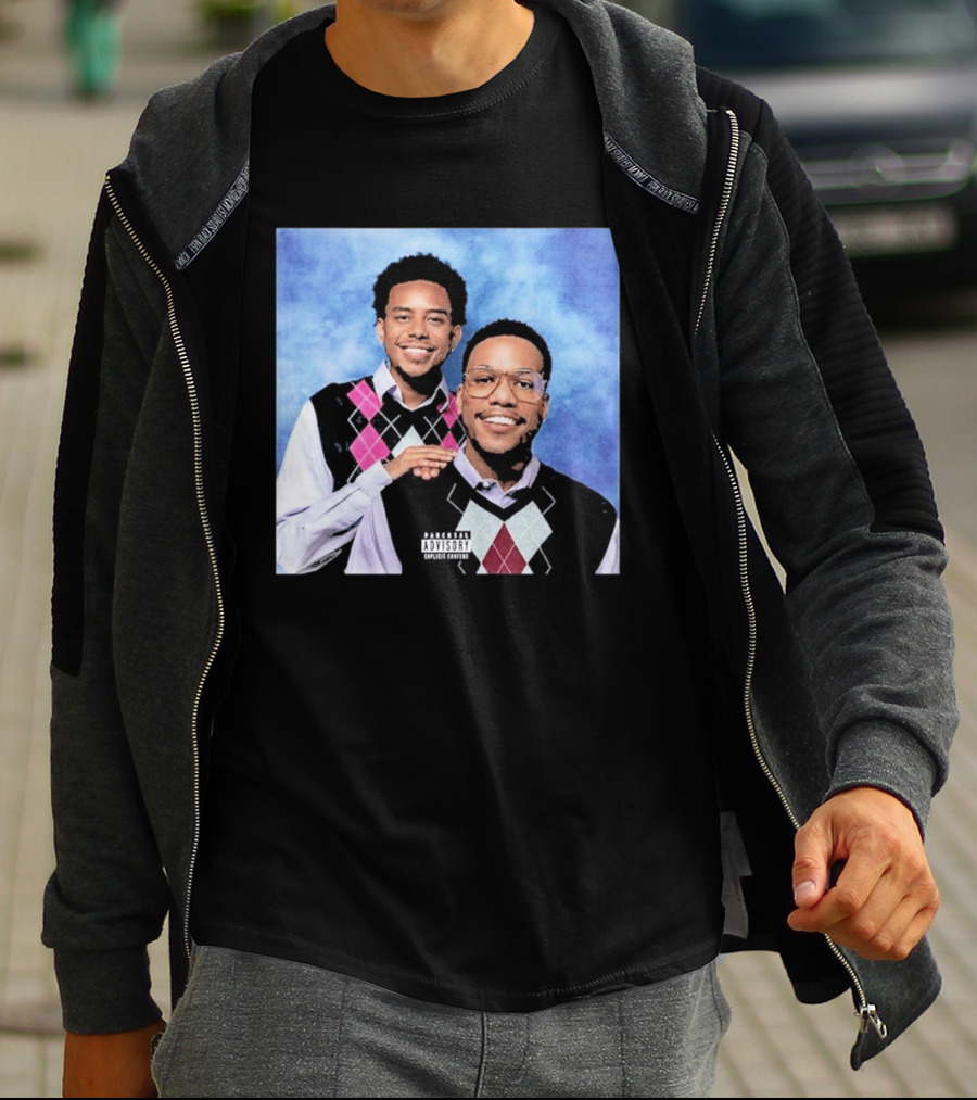Anderson Paak Cordae Step Brothers Parody Album Cover T-Shirt