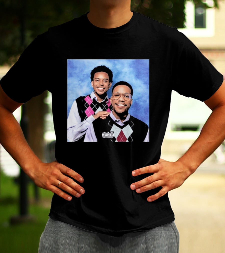 Anderson Paak Cordae Step Brothers Parody Album Cover T-Shirt