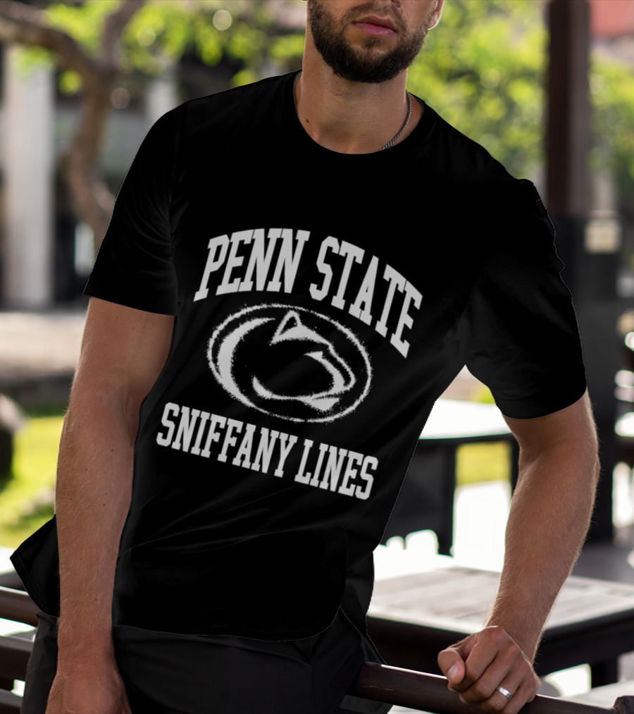 Penn State Sniffany Lines Nittany Lions Football T-Shirt
