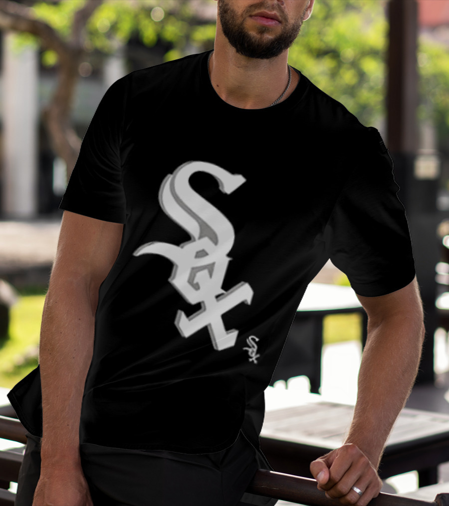 Chicago White Sox Cartoon 2 Sided Sox T-Shirt