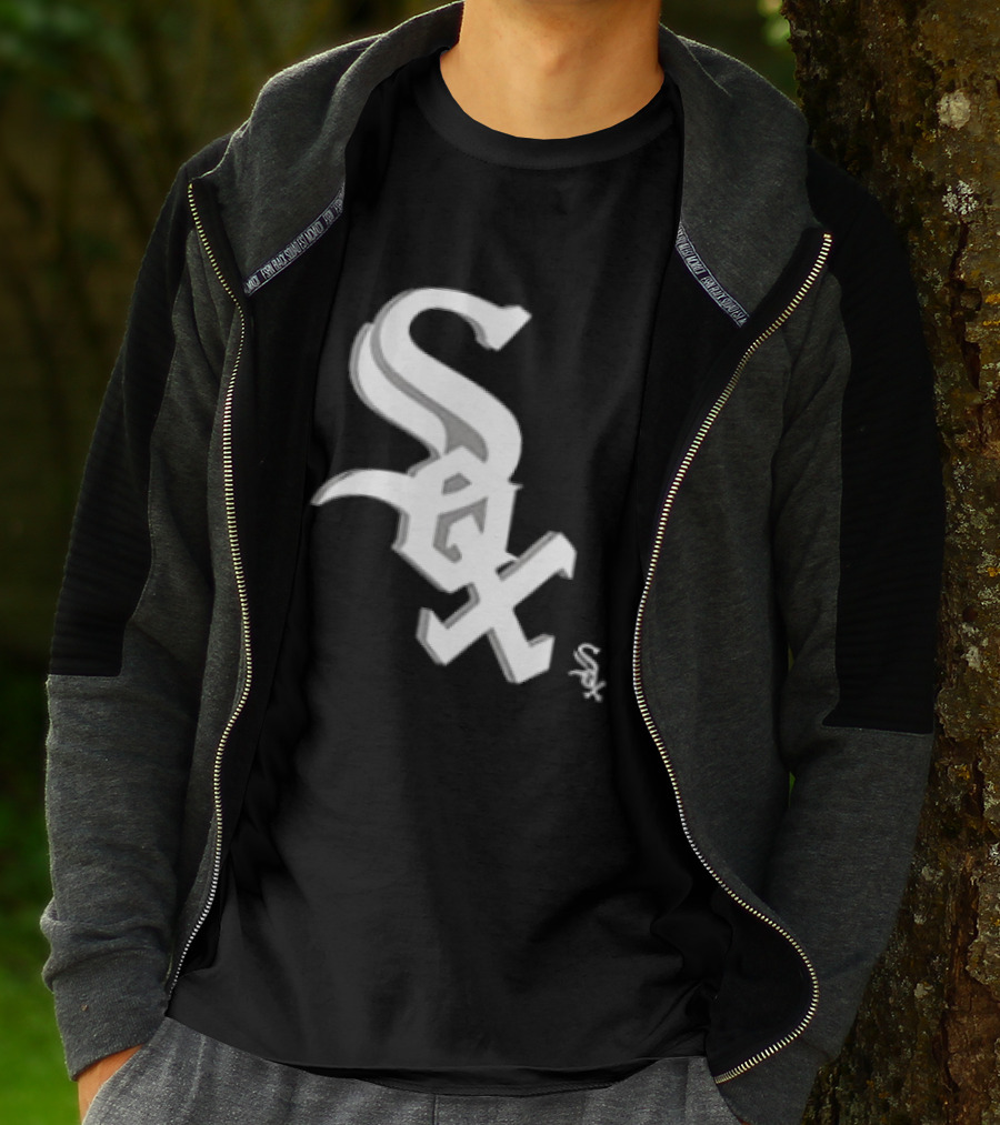 Chicago White Sox Cartoon 2 Sided Sox T-Shirt
