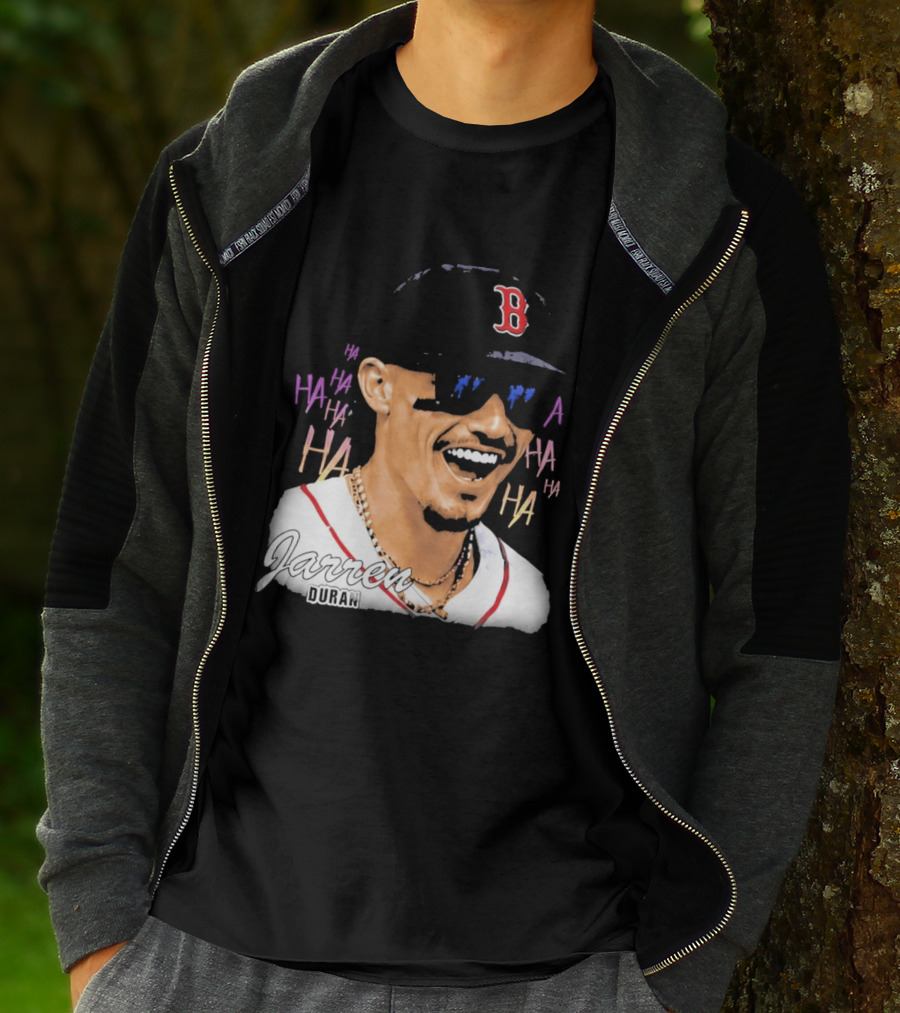Jarren Duran They Laughed I Kept Going Boston Baseball Humor T-Shirt