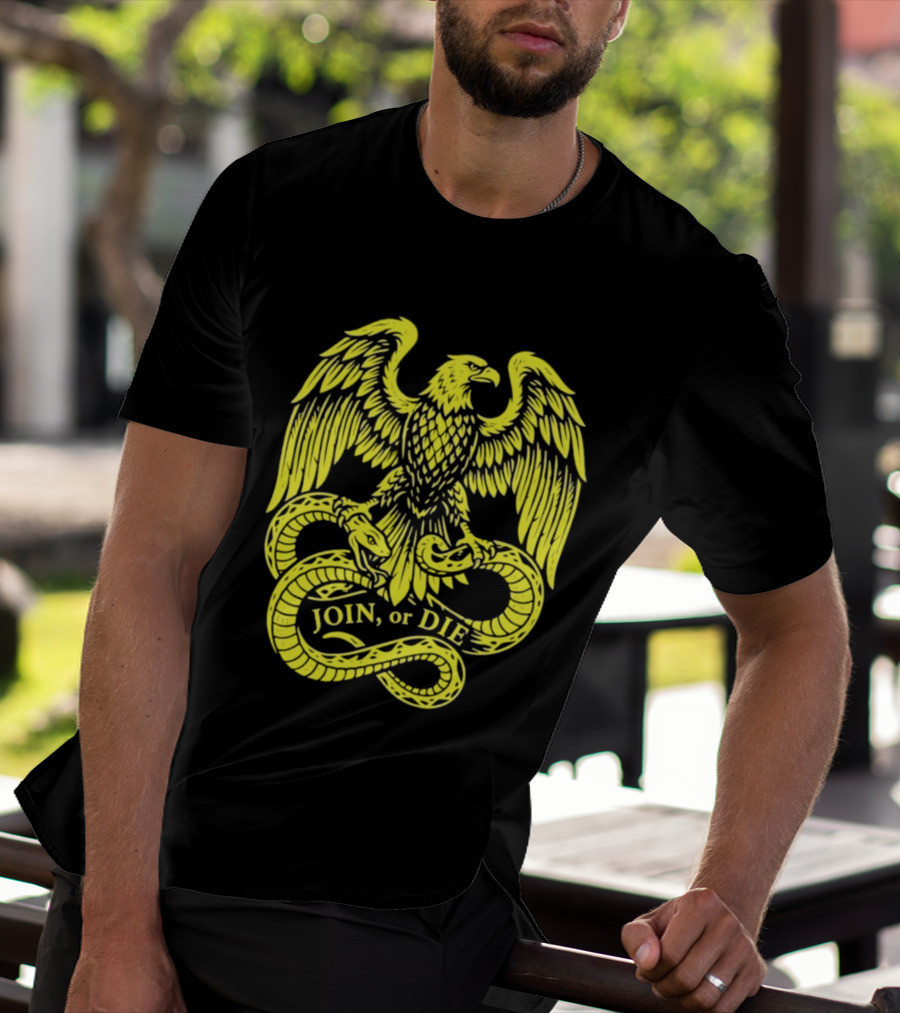 Join Or Die Eagle Snake T-Shirt
