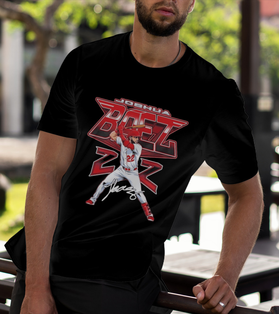 Joshua Baez 22 St. Louis Cardinals Baseball Player T-Shirt