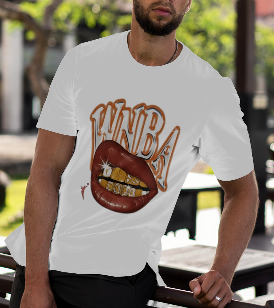 WNBA Grill Mouth Gold Teeth T-Shirt