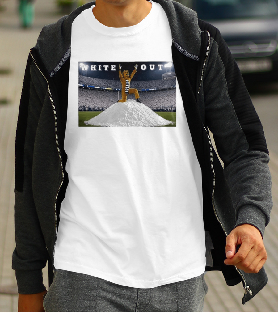 Nittany Lion Celebrate White Out Stadium Fan Gameday Event T-Shirt
