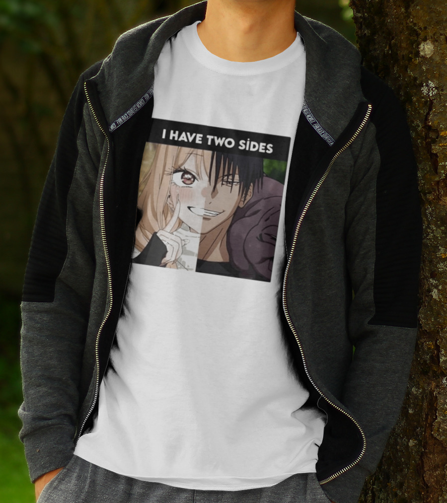 I Have Two Sides Toji Fushiguro And Marin Kitagawa Manga Characters T-Shirt
