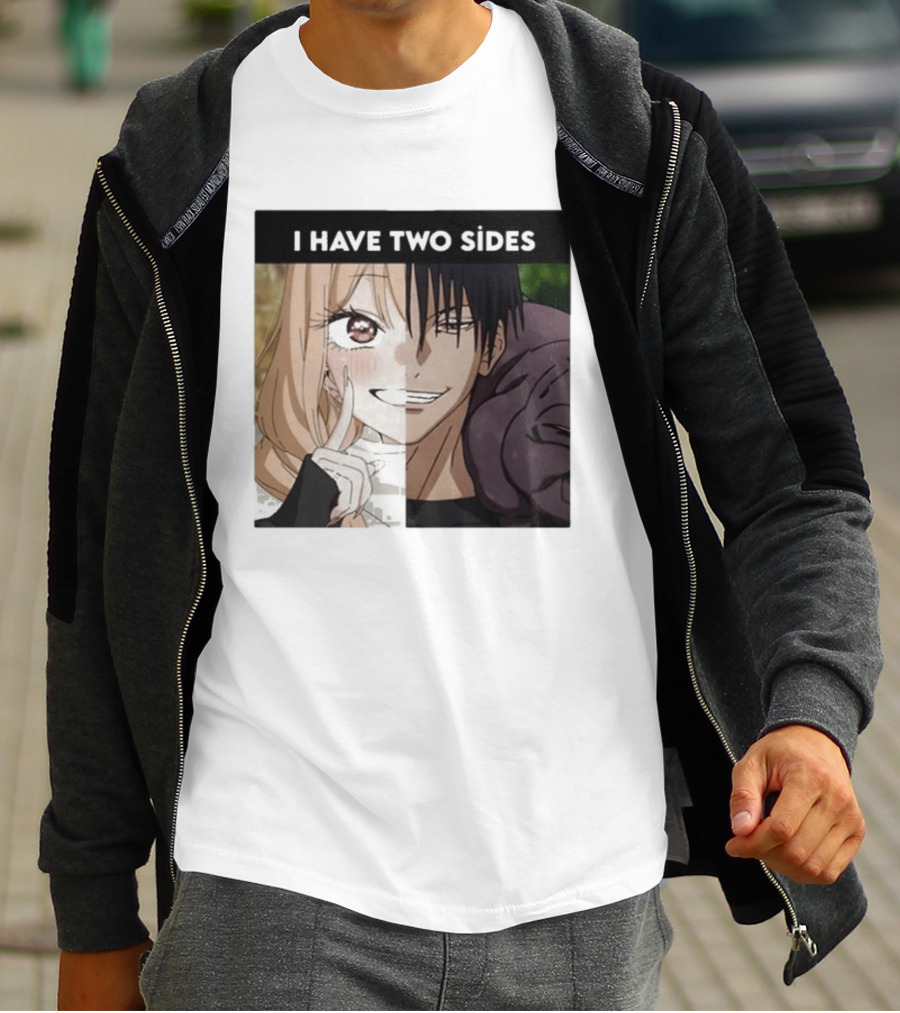 I Have Two Sides Toji Fushiguro And Marin Kitagawa Manga Characters T-Shirt