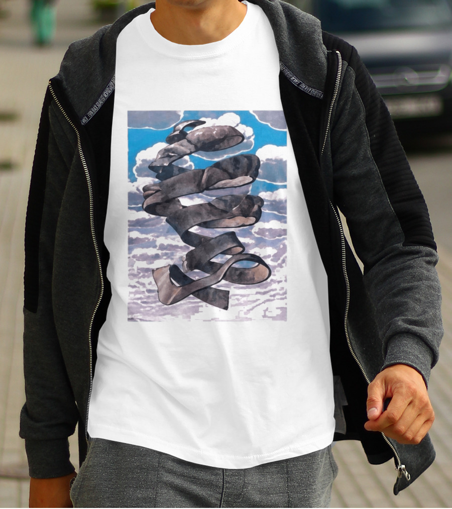 Tom Holland Celestial Ribbon In Cloudscape T-Shirt