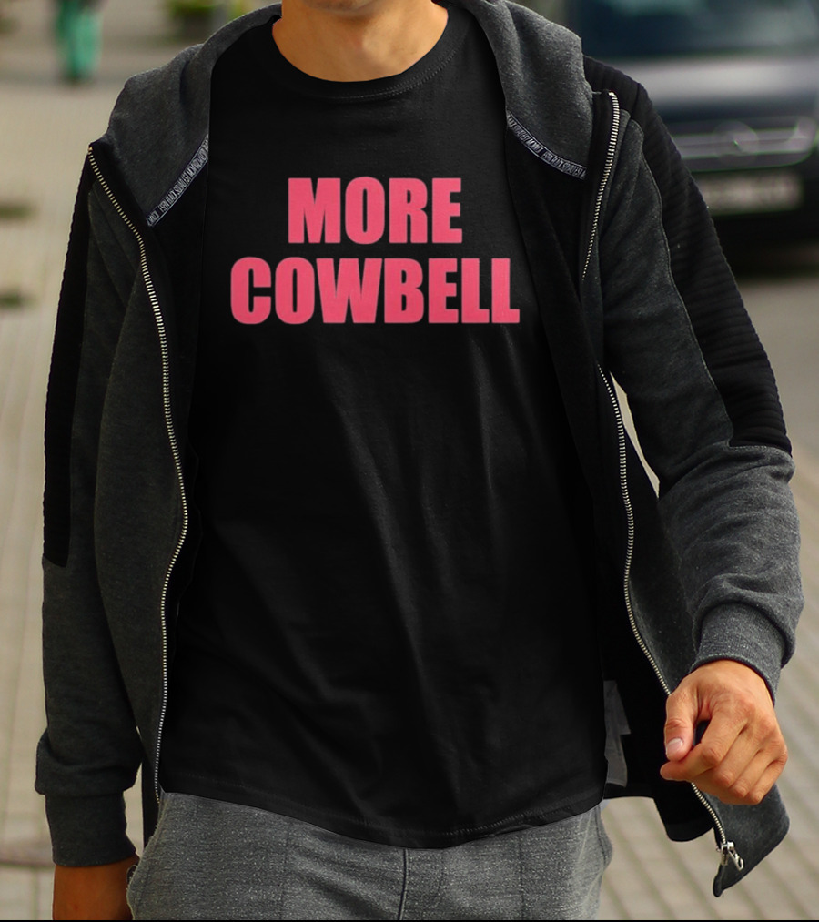 Mississippi State Bulldogs More Cowbell Football T-Shirt