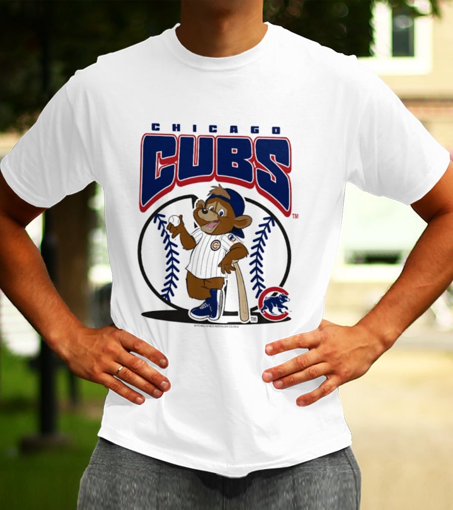 Chicago Cubs Clark The Cub MLB Baseball Character Logo 2026 T-Shirt