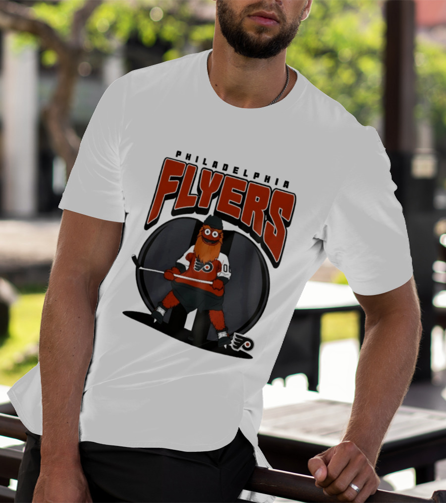 Philadelphia Flyers Gritty Mania NHL 2026 Hockey Mascot Fan Gear T-Shirt