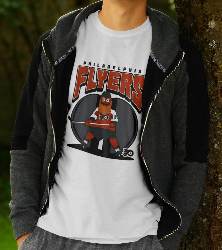 Philadelphia Flyers Gritty Mania NHL 2026 Hockey Mascot Fan Gear T-Shirt