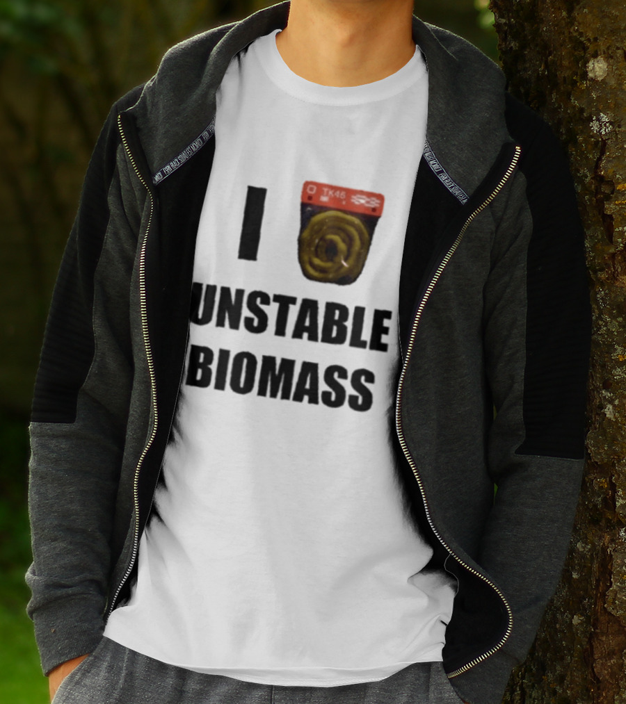 I Love Unstable Biomass TK45 Sci Fi Laboratory T-Shirt