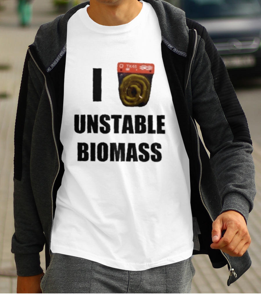 I Love Unstable Biomass TK45 Sci Fi Laboratory T-Shirt