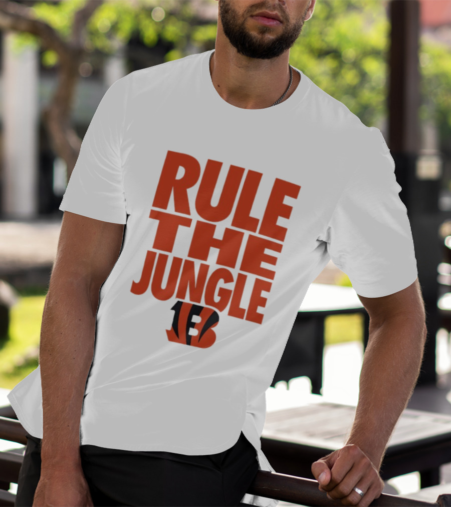 Cincinnati Bengals Rule The Jungle Bengals B T-Shirt