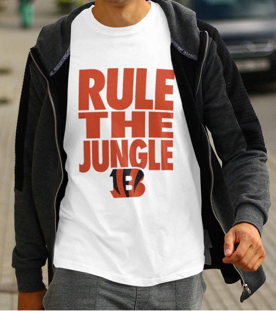 Cincinnati Bengals Rule The Jungle Bengals B T-Shirt