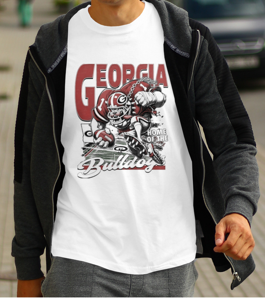Georgia Bulldogs Home Of The Football Bulldogs T-Shirt