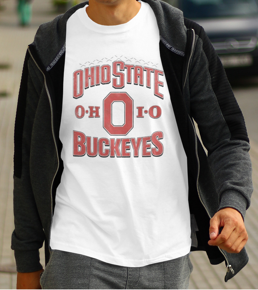 Ohio State Buckeyes College Football Ohio O Logo Buckeyes Fan Gear T-Shirt