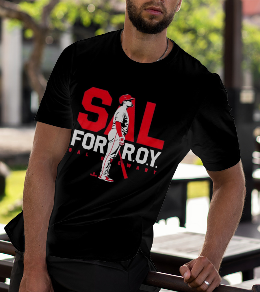 Cincinnati Reds Sal Stewart For Rookie Of The Year 2026 T-Shirt