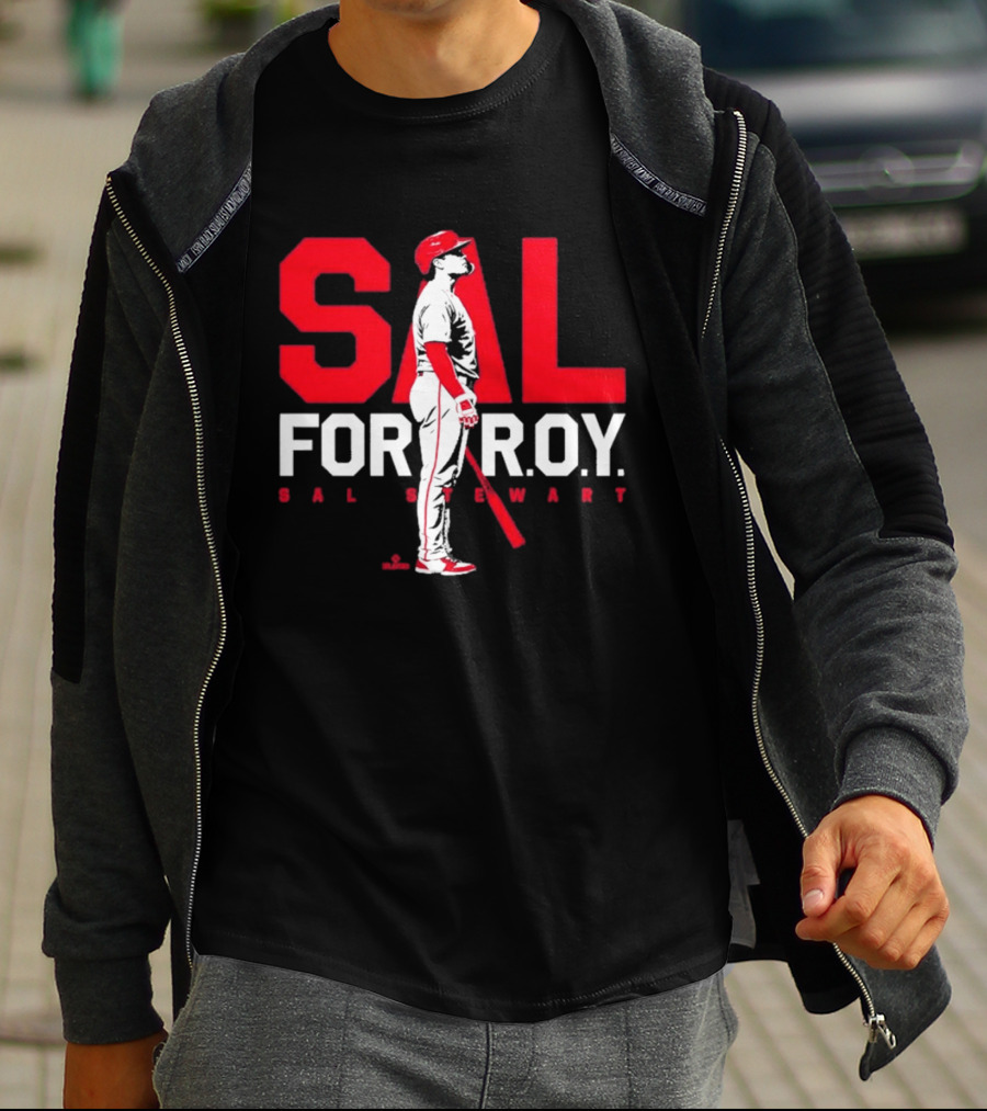 Cincinnati Reds Sal Stewart For Rookie Of The Year 2026 T-Shirt