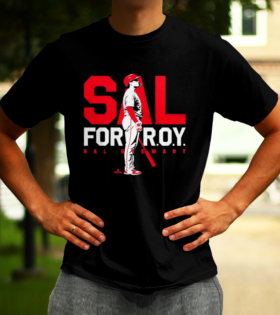 Cincinnati Reds Sal Stewart For Rookie Of The Year 2026 T-Shirt
