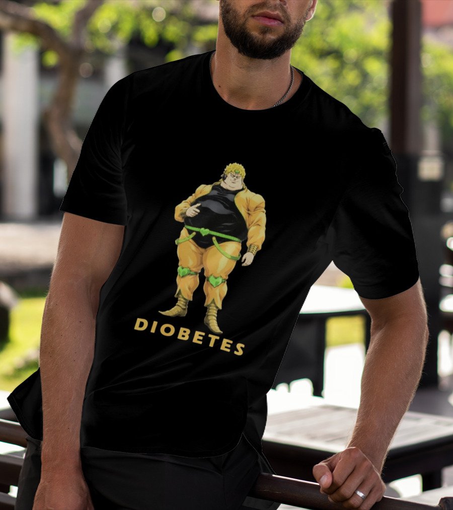Diabetes Dio Brando JoJo's Bizarre Adventure Meme Characters T-Shirt