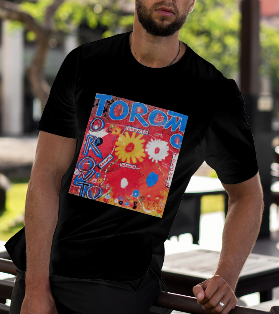 Dylan Cease Ago X Cease Eve Toronto Vibrant Floral T-Shirt