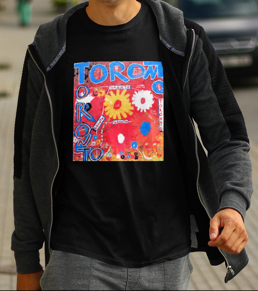 Dylan Cease Ago X Cease Eve Toronto Vibrant Floral T-Shirt