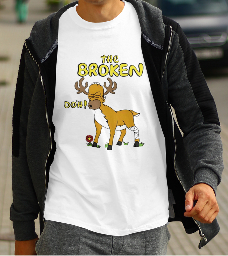 The Broken Doh Deer Homer Simpson The Simpsons T-Shirt