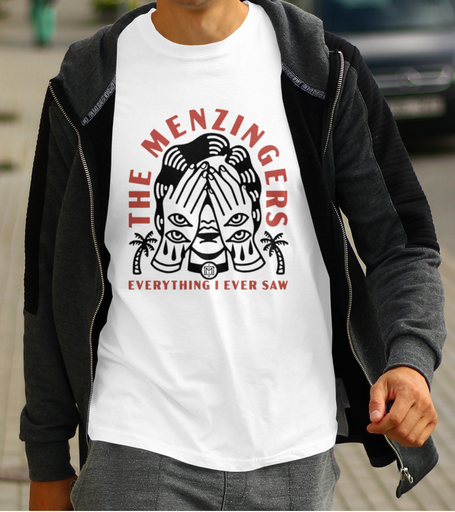 The Menzingers Everything I Ever Saw Indie Rock Face Palms T-Shirt