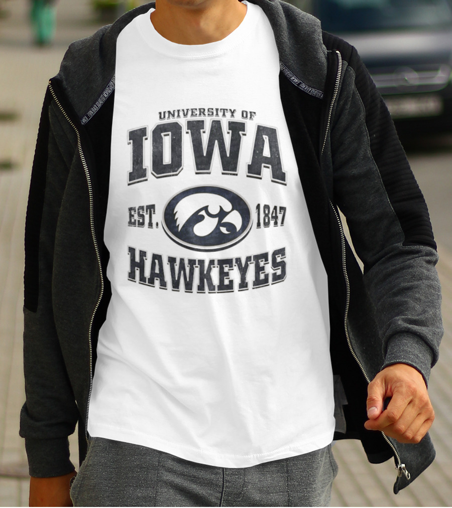 University Of Iowa Hawkeyes Est 1847 T-Shirt