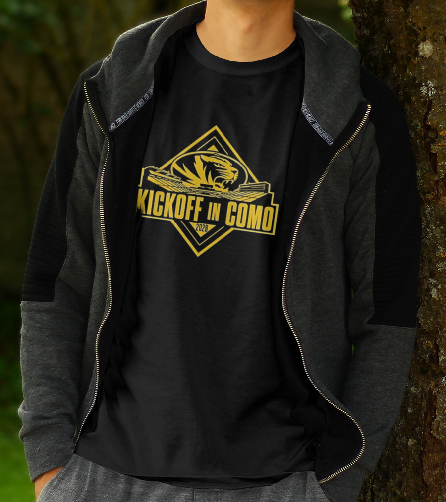Kickoff In COMO Missouri Tigers Football Event T-Shirt