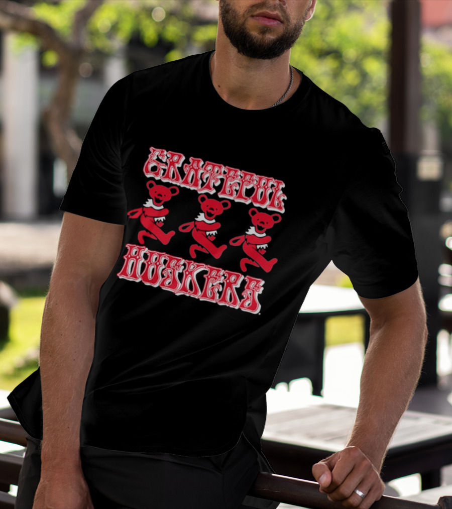 Nebraska Cornhuskers Grateful Huskers Dancing Bears T-Shirt