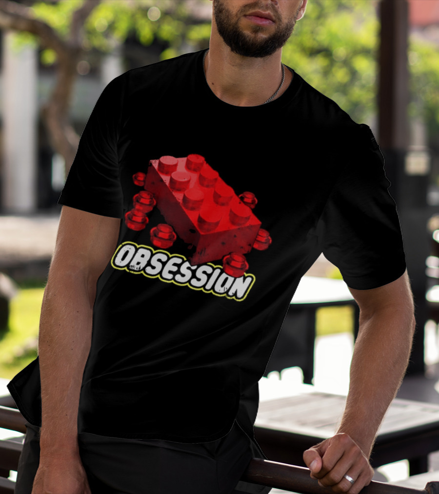 Obsession Red Building Block Toy T-Shirt