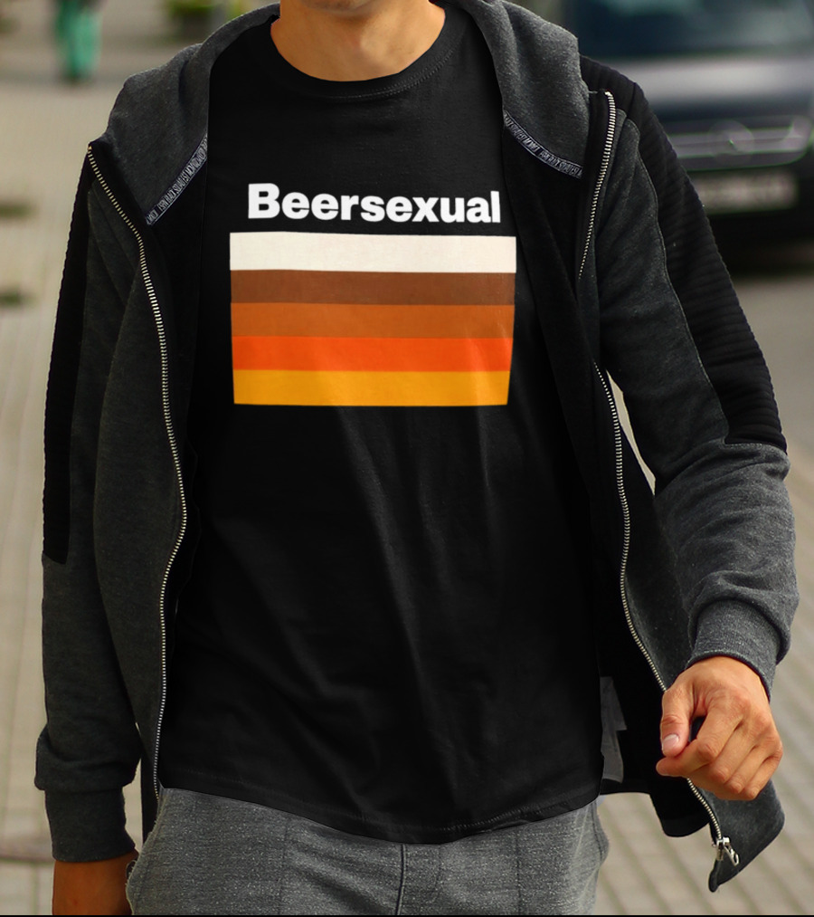 Bearsexual Pride Bear Flag Style LGBTQ+ T-Shirt