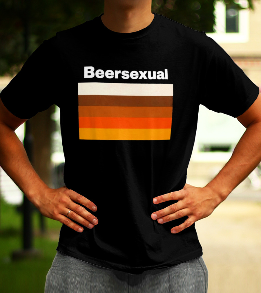 Bearsexual Pride Bear Flag Style LGBTQ+ T-Shirt