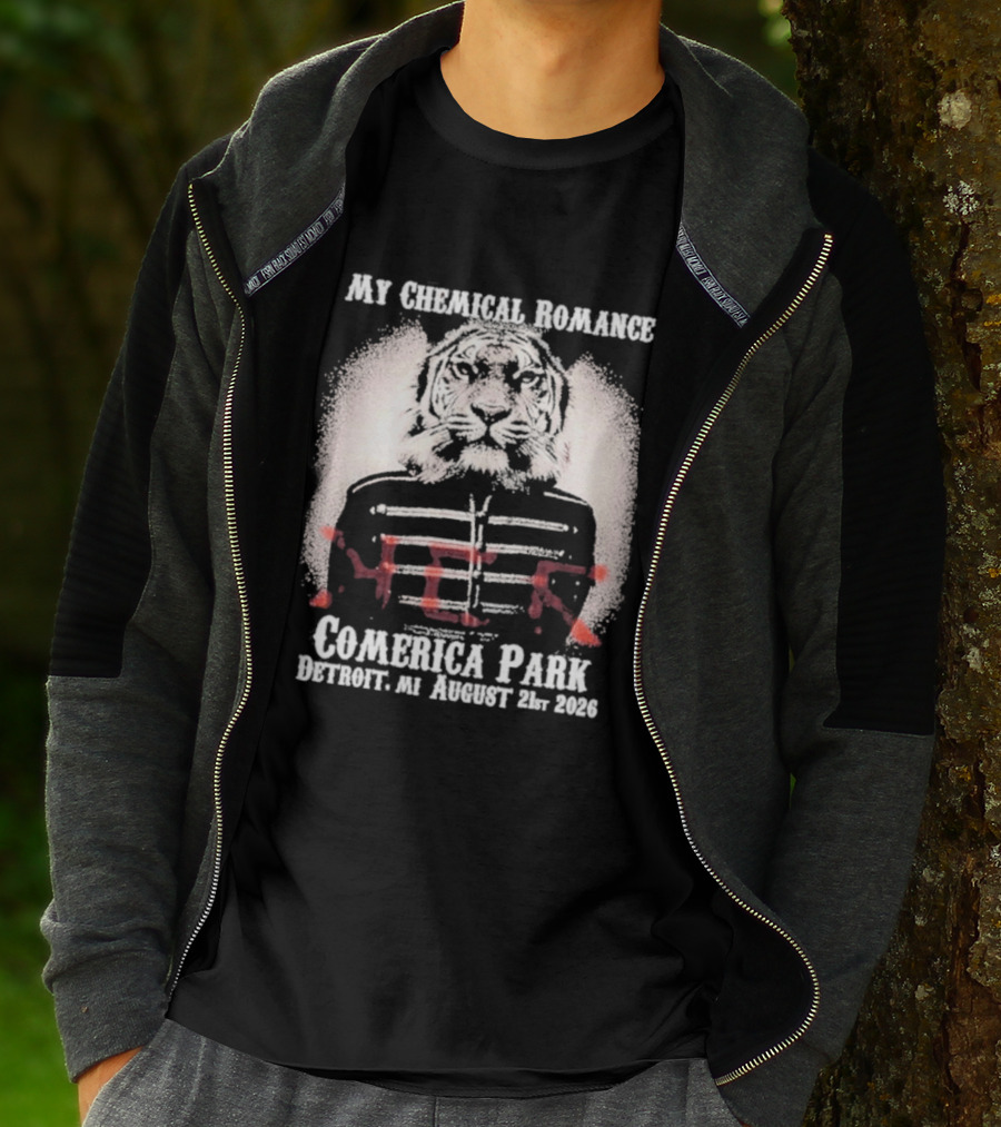My Chemical Romance MCR Comerica Park Detroit MI August 21 2026 T-Shirt