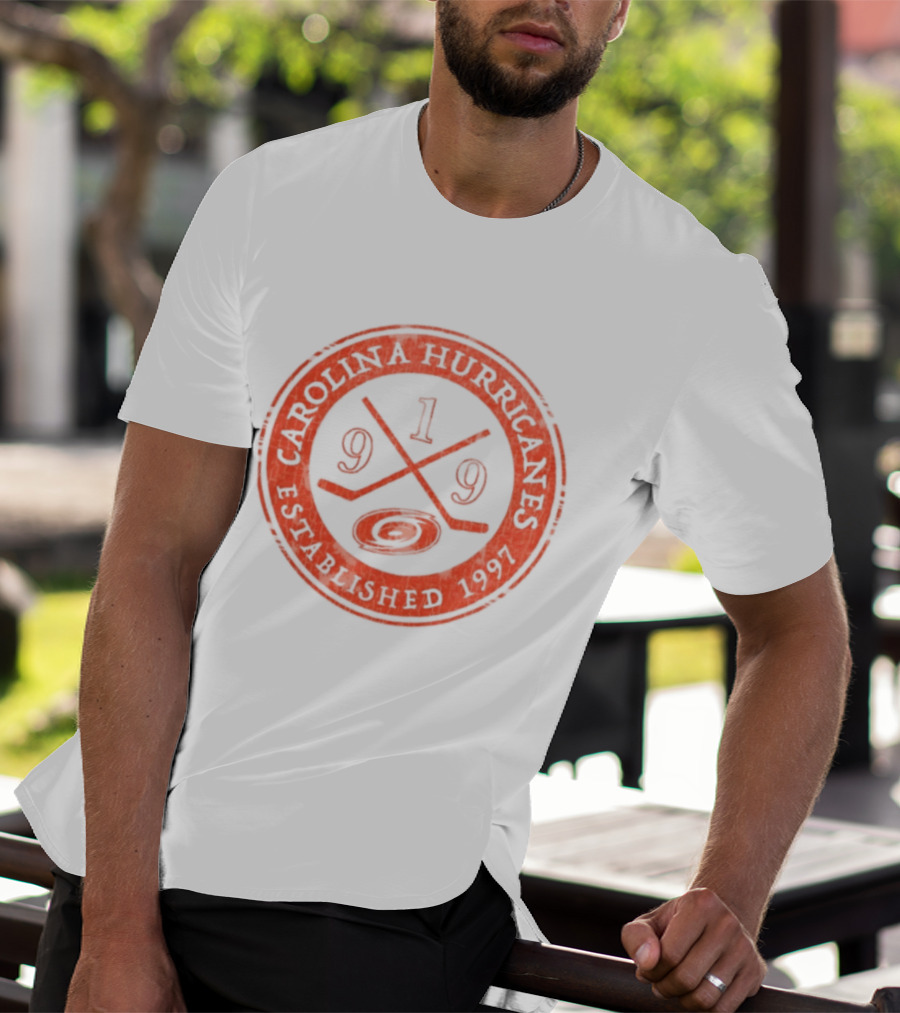 Carolina Hurricanes 919 Established 1997 T-Shirt