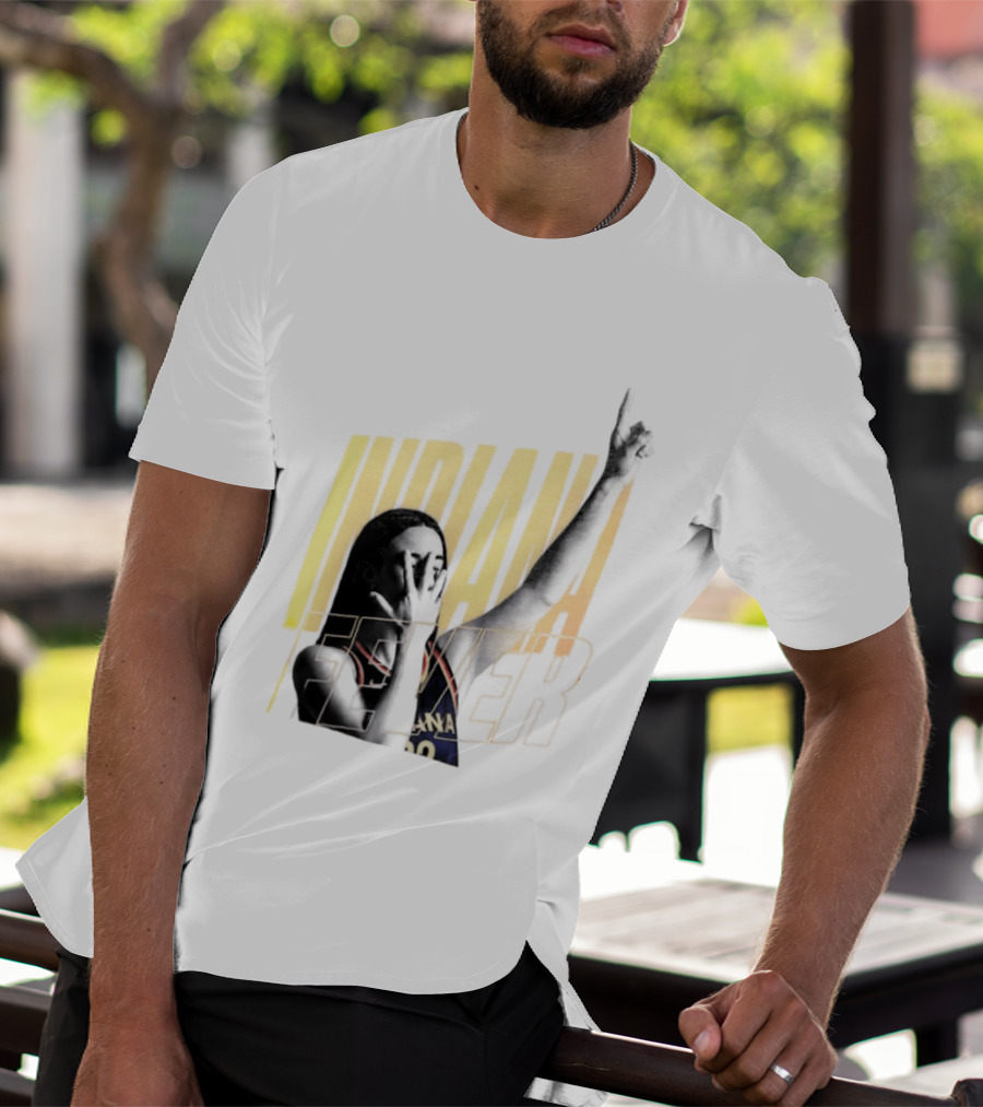 Indiana Fever Caitlin Clark Pointing Indiana Player Gesture T-Shirt