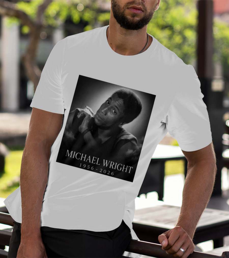 Michael Wright 1956 2026 Memoriam T-Shirt