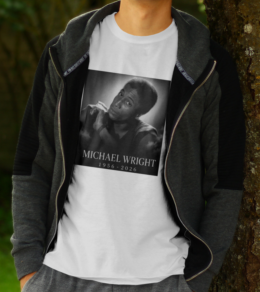 Michael Wright 1956 2026 Memoriam T-Shirt