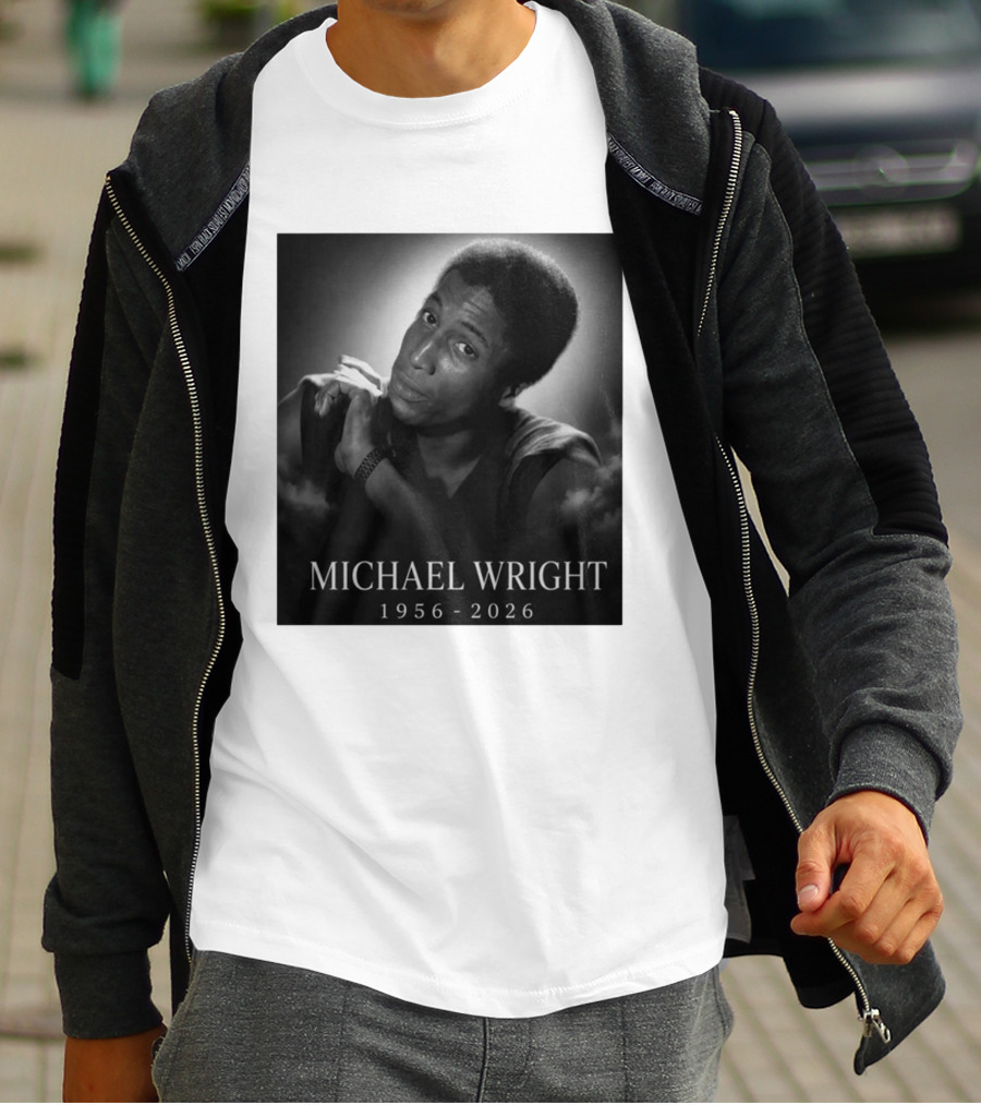 Michael Wright 1956 2026 Memoriam T-Shirt