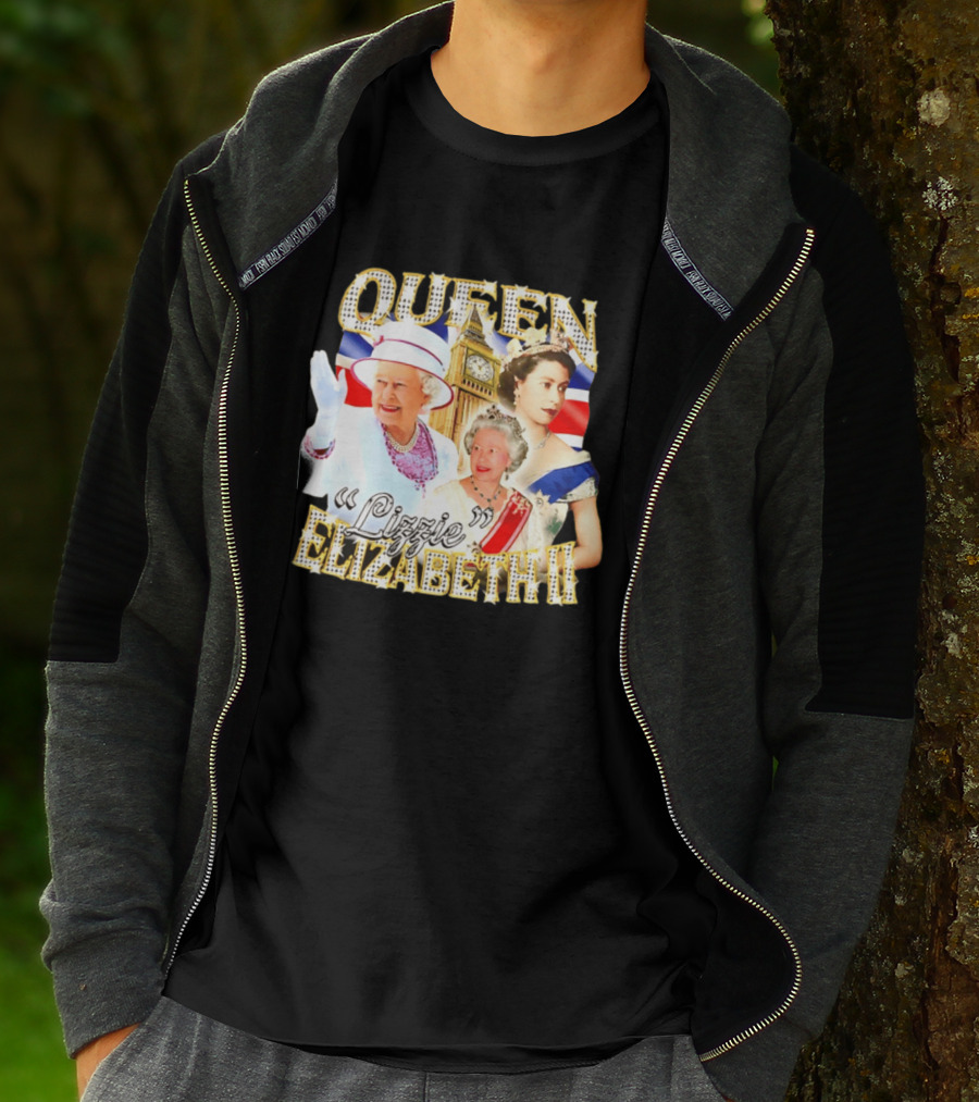 Queen Elizabeth II Lizzie 90s Bootleg Iconic Royal T-Shirt