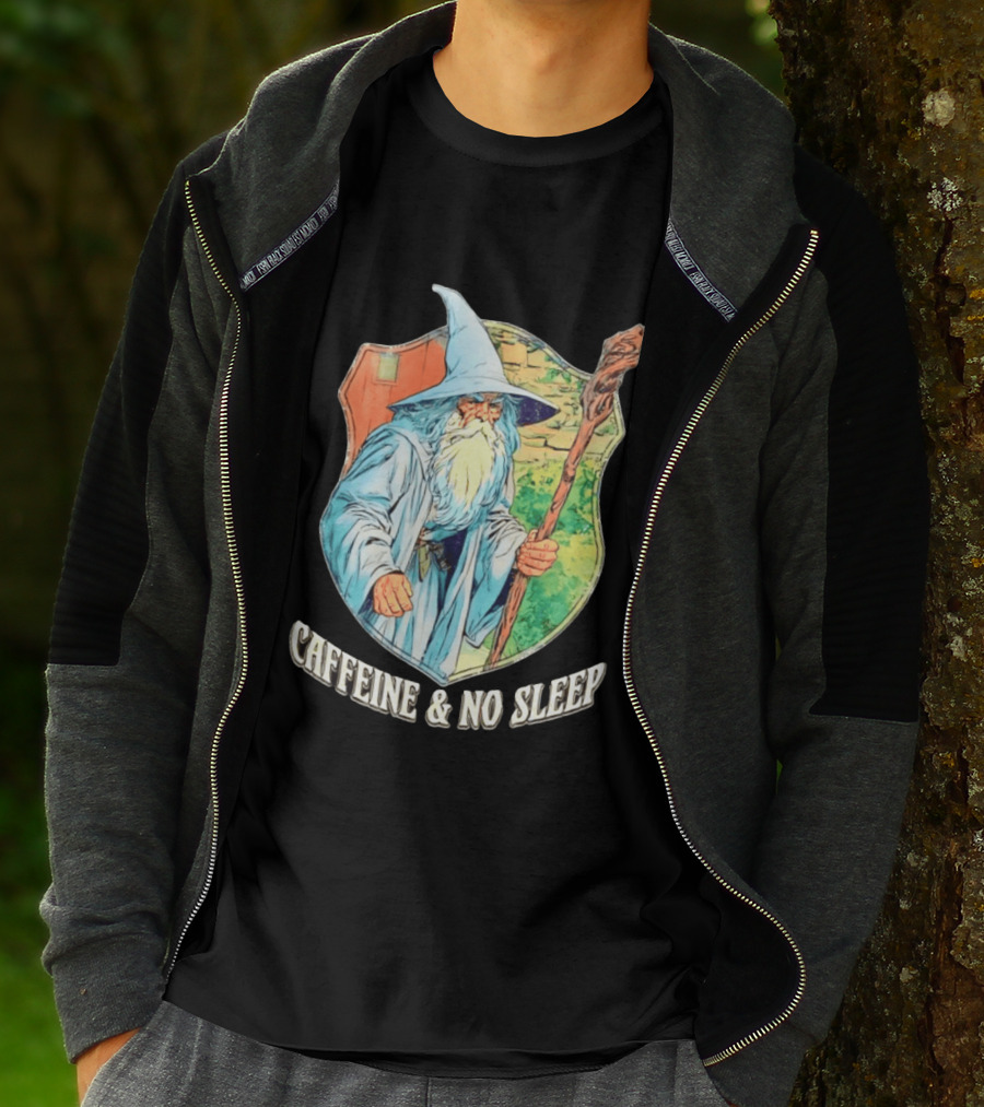 Wizard Caffeine & No Sleep T-Shirt