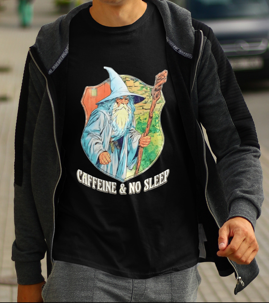 Wizard Caffeine & No Sleep T-Shirt