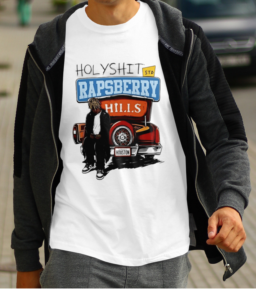 Holyshit Std Rapsberry Hills Houston Texas Car Scene T-Shirt