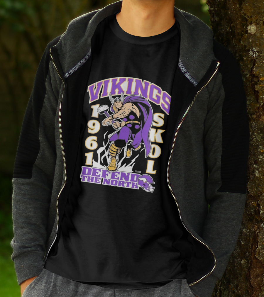 Vikings Defend The North Skol 1961 Minnesota T-Shirt